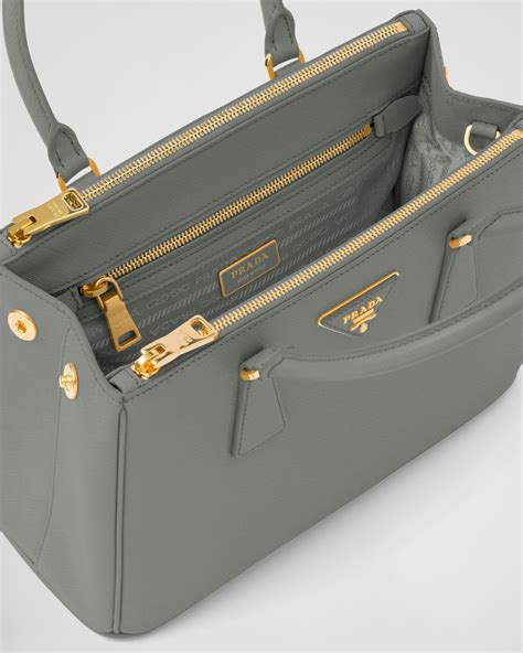 prada galleria bag grey